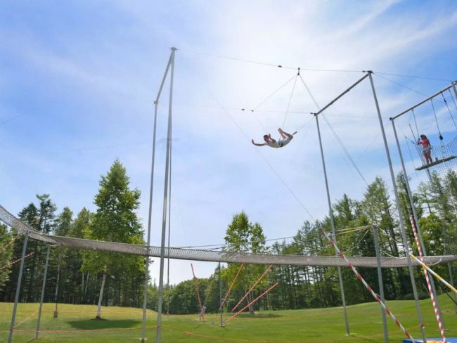 O resort oferece a maior diversidade de atividades esportivas
