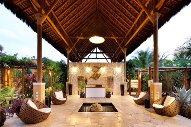 Entrada do Spa onde encontramos diversos tratamento de relaxamentos