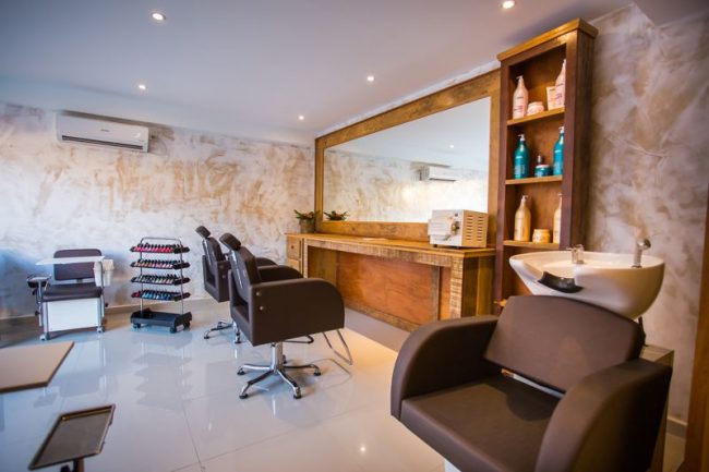 Espaço estética para cuidados na beleza