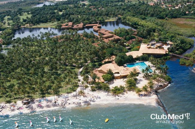 Vista aérea Club Med Itaipava
