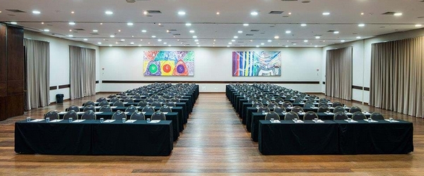 O Vila Galé Marés também oferece espaços amplos para eventos corporativos.