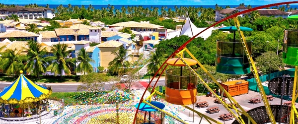 A Quermesse da Vila, no Sauípe Premium Brisa, um dos melhores resorts para crianças na Bahia.