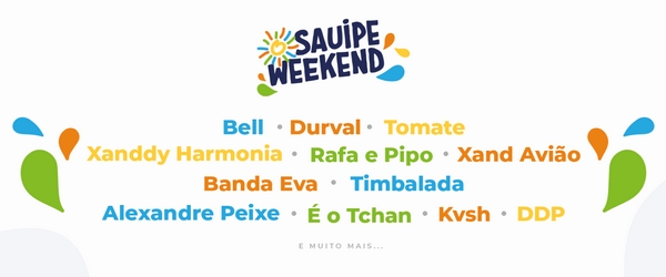 O Sauípe Weekend 2023 será uma grande festa embalada por muita música!