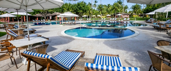 O resort proporciona uma estadia de padrão internacional.