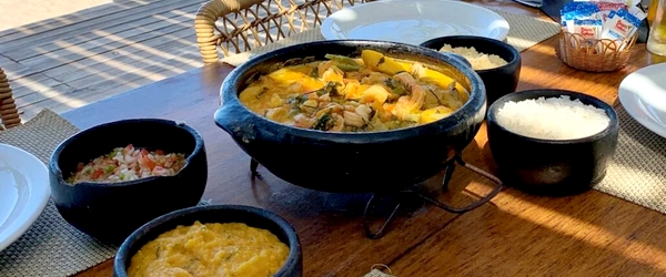 A comida baiana brilha no Tororomba, que oferece três regimes diferentes de diária.