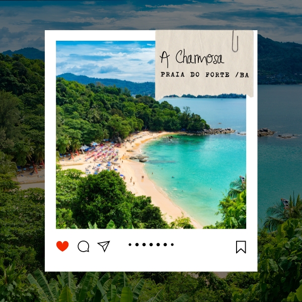 A charmosa Praia do Forte A-charmosa-Praia-do-Forte
