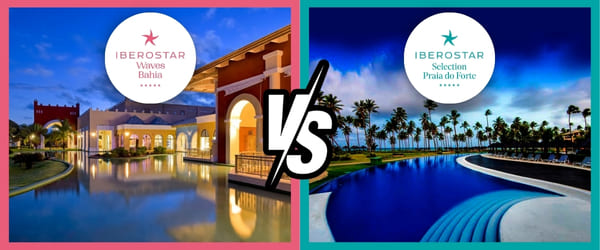 Diferença entre Iberostar Selection Praia do Forte e Iberostar Waves Bahia