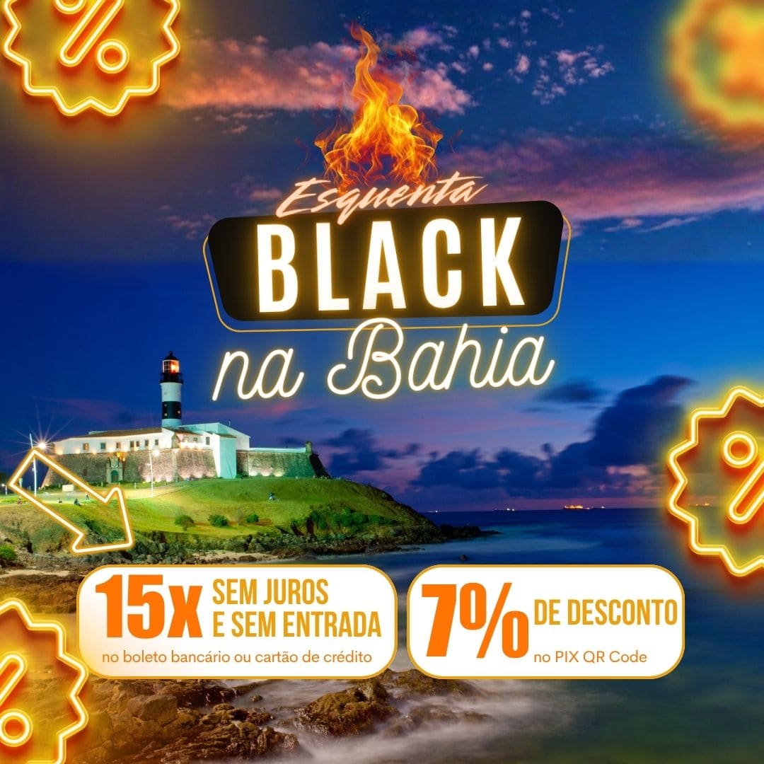 Esquenta Black Bahia 2026 hotéis e resorts com até 42 OFF